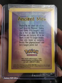 Pokemon TCG Ancient Mew 2000 Movie Promo Card Factory Sealed. MINT. - Image 1