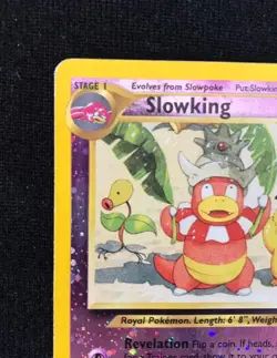 Pokemon TCG Slowking Reverse Holo 14/18 Southern Islands MP Condition WOTC 2001 - Image 3