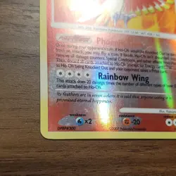 Pokemon TCG Ho-Oh Secret Wonders 10/132 Reverse Holo Rare Promo HP 90 2007 - Image 5