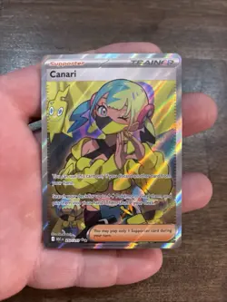 Canari 257/217 Full Art Ultra Rare Holo Trainer Ascended Heroes Pokemon MINT - Image 1