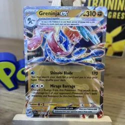 Greninja EX 106/167 - Holo Double Rare NM/M - Pokemon Pack Fresh Mint - Image 1