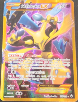 The Pokemon Company Pokemon TCG Alakazam EX 125/124 Fates Collide Secret Rare - Image 1