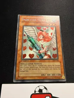 Injection Fairy Lily (2) - Secret Rare 1st Edition LOD-100 - LP - YuGiOh - Image 2