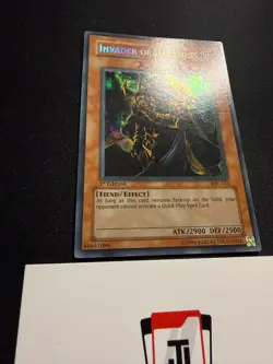 Invader Of Darkness - Secret Rare 1st Edition IOC-111 - YuGiOh - Image 2