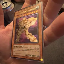 Elemental Hero Bladedge EEN-EN007 1st Edition Ultimate Rare YuGiOh (LP) Good - Image 2