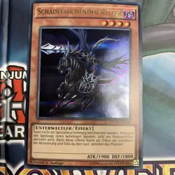 Yu-Gi-Oh! Schadelsuchender Ritter DUSA-DE056 Ultra Rare 1. Auflage Deutsch NM - Image 1