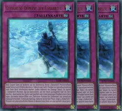 yugioh 3 Gefrorene Domane der Eisbarriere BLTR-DE008 ULTRA RARE 1AUFLAGE DEUTSCH - Image 1