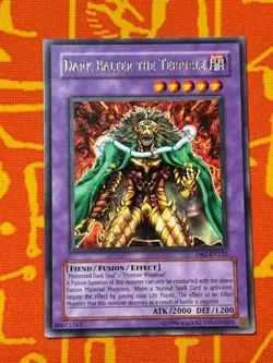 YUGIOH DARK BALTER THE TERRIBLE RARE EXCELLENT DB2-EN125 - Image 1