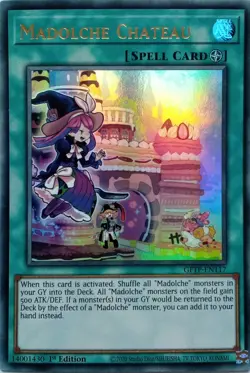 GFTP-EN117 MADOLCHE CHATEAU ULTRA RARE 1ST EDITION YuGiOh CARD - Image 1