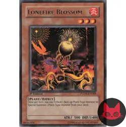 Yugioh Lonefire Blossom PTDN-EN088 Rare 1st Edition NM - Image 1