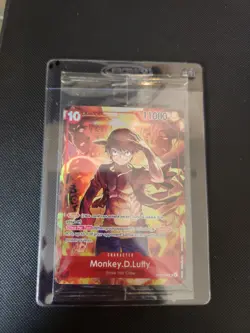 Monkey D. Luffy SR ST10-006 - Treasure Booster Promo - One Piece TCG Sealed - Image 3