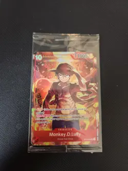 Monkey D. Luffy SR ST10-006 - Treasure Booster Promo - One Piece TCG Sealed - Image 1