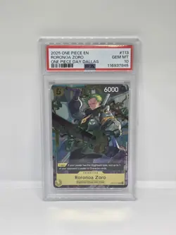 PSA 10 Set One Piece Day Dallas , Monkey D Luffy, Roronoa Zoro , Uta Ado Don - Image 3