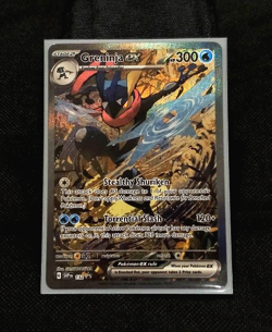 Greninja EX #132 Scarlet & Violet Holo Promo Pokemon Card - Near Mint Condition - Image 1