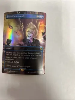 Flash Photography Borderless Foil Card #0463 MTG LP - Image 2
