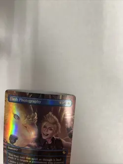 Flash Photography Borderless Foil Card #0463 MTG LP - Image 3
