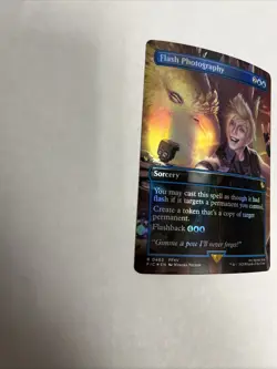 Flash Photography Borderless Foil Card #0463 MTG LP - Image 5
