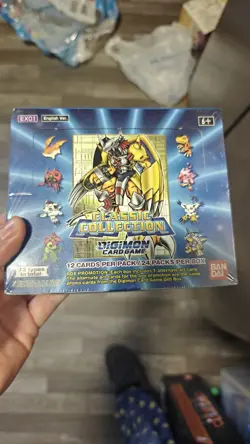 Bandai Digimon Card Game Classic Collection EX01 English Booster Box 24 Packs - Image 1