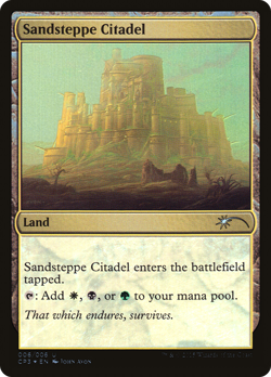 Sandsteppe Citadel #6 (Foil) (MP) Unique and Miscellaneous Promos UMP Magic MTG - Image 1