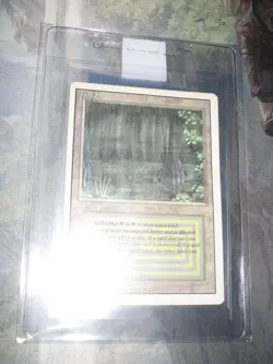 Bayou MTG Revised Edition x1 3rd Edition Dual Land (Already Authenticated!) - Image 2