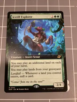 MTG - Icetill Explorer - Regular Rare #192 - Edge of Eternities NM - Image 2