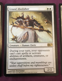 Grand Abolisher M12 EX LP [MTG] Non-Foil - Image 1