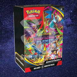 Pokemon Mega Evolution Phantasmal Flames Booster Bundle, 6 Packs, 60 Cards, - Image 2