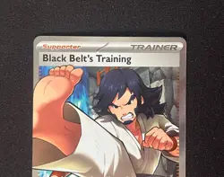 Black Belt's Training 255/217 - 2025 Pokemon TCG Ascended Heroes Ultra Rare - NM - Image 3