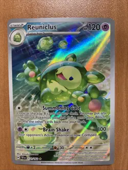 Pokemon Reuniclus 171/162 SV05: Temporal Forces Illustration Rare Fast Shipping - Image 1