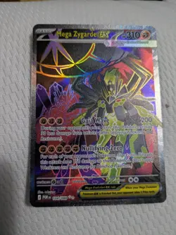Pokemon Mega Zygarde ex 104/088 Full Art Ultra Rare Perfect Order NM - Image 1