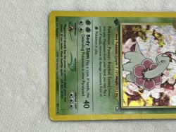 Meganium Holo Rare 1st Edition Neo Genesis 2000 Pokemon Card TCG - Image 3