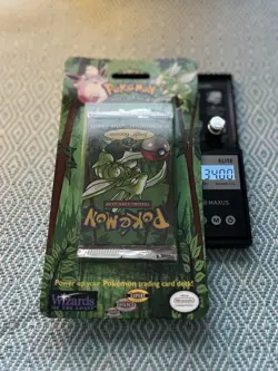 34.0g HeavyU Wizards of the Coast Pokemon Jungle Booster Blister Factory Scyther 742818060622 - Image 2