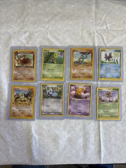 Lot Of 8 Pokemon Cards - Image 1