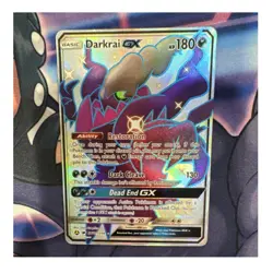 Pokemon TCG Darkrai GX Shiny Holo Rare SV70/SV94 Hidden Fates English - Image 1