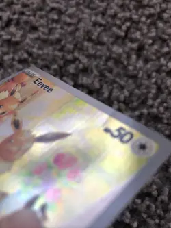 Pokemon Eevee 188/167 Twilight Masquerade Illustration Rare Holo READ - Image 4