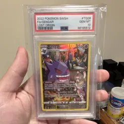 Pokemon 2022 SWSH Lost Origin Trainer Gallery Gengar TG06 PSA 10 Gem Mint - Image 1