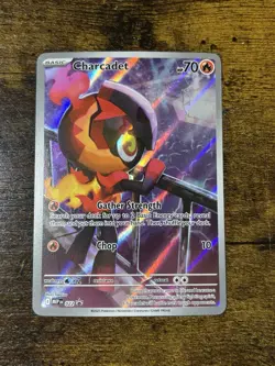 Pokemon TCG Charcadet 022 PFL Full Art Black Star Promo NM Pack Fresh - Image 1