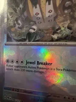 Regigigas (Master Ball Pattern) 086/131 Holo Prismatic Evolutions Pokemon NM - Image 2