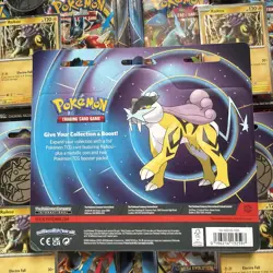 Pokemon 2-Pack Blister Raikou. Mega Evolutions Phantasmal Flames. Lot of 5 - Image 3