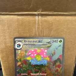 Venasaur EX 198/165 SIR Scarlet & Violet 151 Pokemon near mint ships fast - Image 2