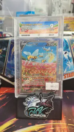 Pokemon ACE 9 Beedrill Alt Art Astral Radiance 161/189 - Image 1