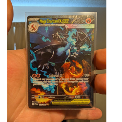 Pokemon mega Charizard X ex 125/094 near mint super even - Image 1