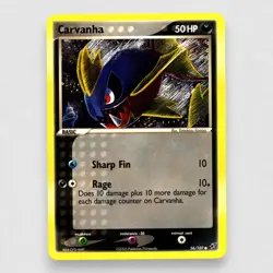 Carvanha 56/107 Deoxys Regular Pokemon TCG NM - Image 1