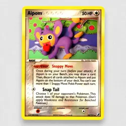 Aipom 34/115 Unseen Forces Regular Pokemon TCG NM - Image 1