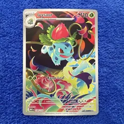 Pokemon Ivysaur 134/132 Me01: Mega Evolution Holo Illustration Rare Full Art - Image 1