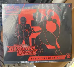 Pokemon Destined Rivals ETB Sealed Giving A Good Deal - Image 1