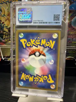 Pokemon Mewtwo & Mew GX 052/173 Tag All Stars Japanese Double Rare Holo CGC 9.5 - Image 2