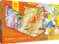 Pokemon TCG: SWSH Reshiram Charizard GX Premium Collection Box Factory Sealed - Image 1