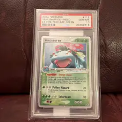 2004 Pokemon Fire Red Leaf Green Venusaur EX #112 - PSA 10 - Image 2