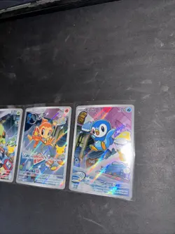First Partner Illustration Promos (Sinnoh) Turtwig Piplup Chimchar Pokemon TCG - Image 4